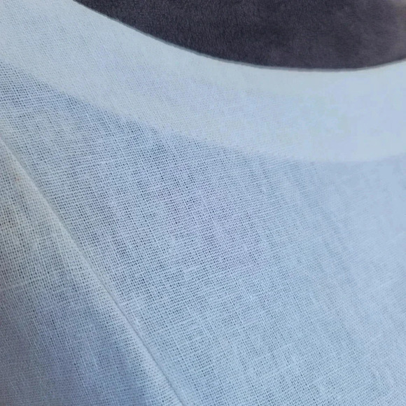 NWT Socialite Ruffle Flare Wrap Tie Linen Blend Dress Women Stylish Ivoy Sz M - Picture 3 of 13